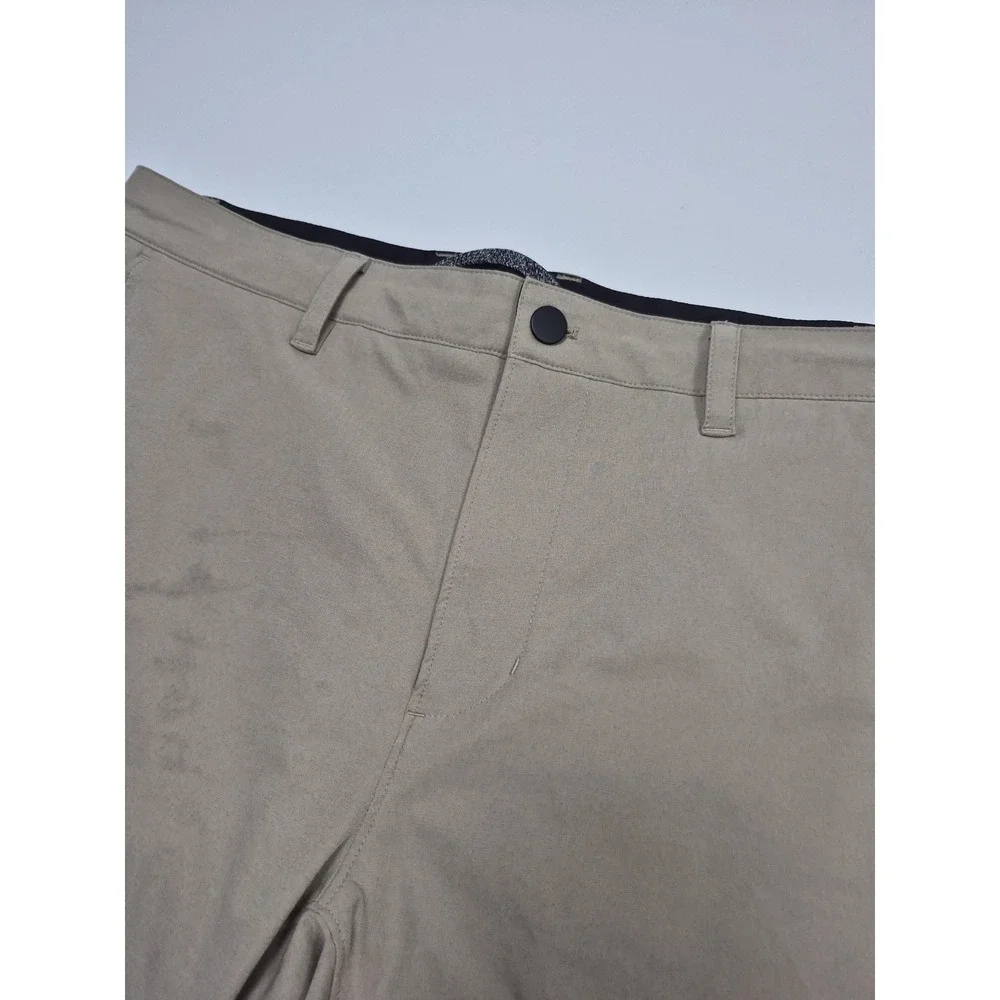 Proof Nomad Shorts Mens 32 Beige Chino Stretch Drawstring Huckberry FLAW
